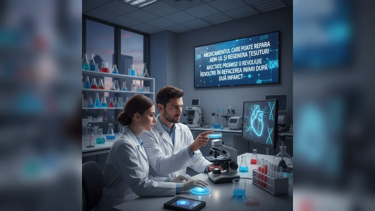 Medicamentul care poate repara ADN-ul și regenera țesuturi afectate promite o revoluție în refacerea inimii după infarct