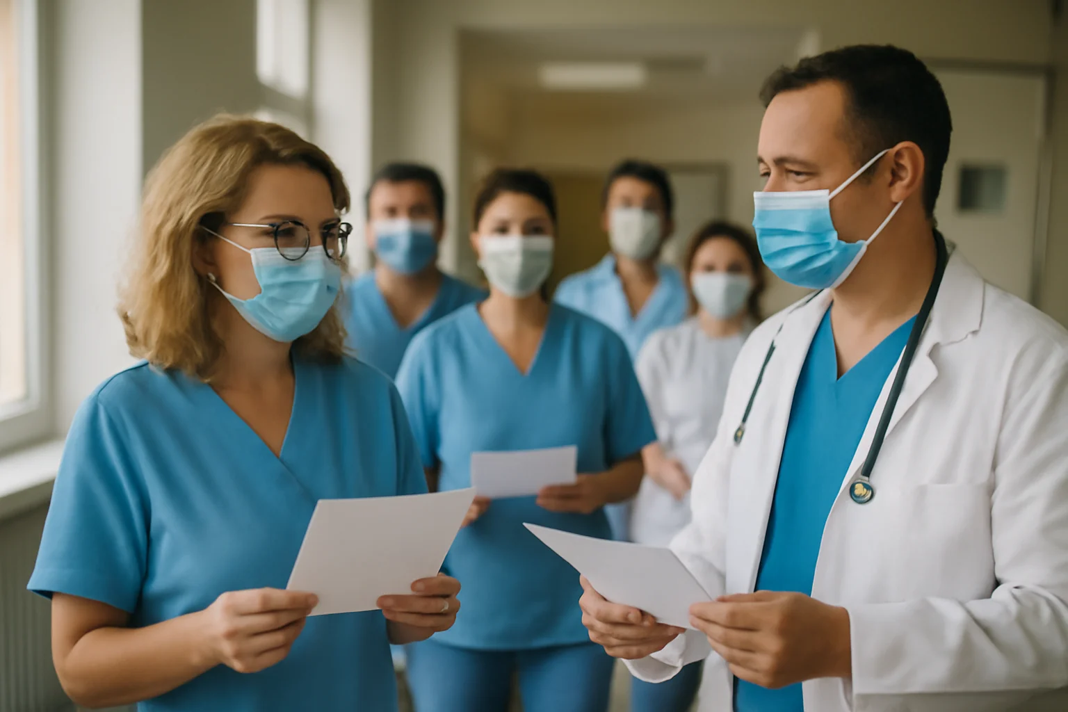 Mesaje de recunoștință pentru medicii Spitalului Județean de Urgență din Baia Mare