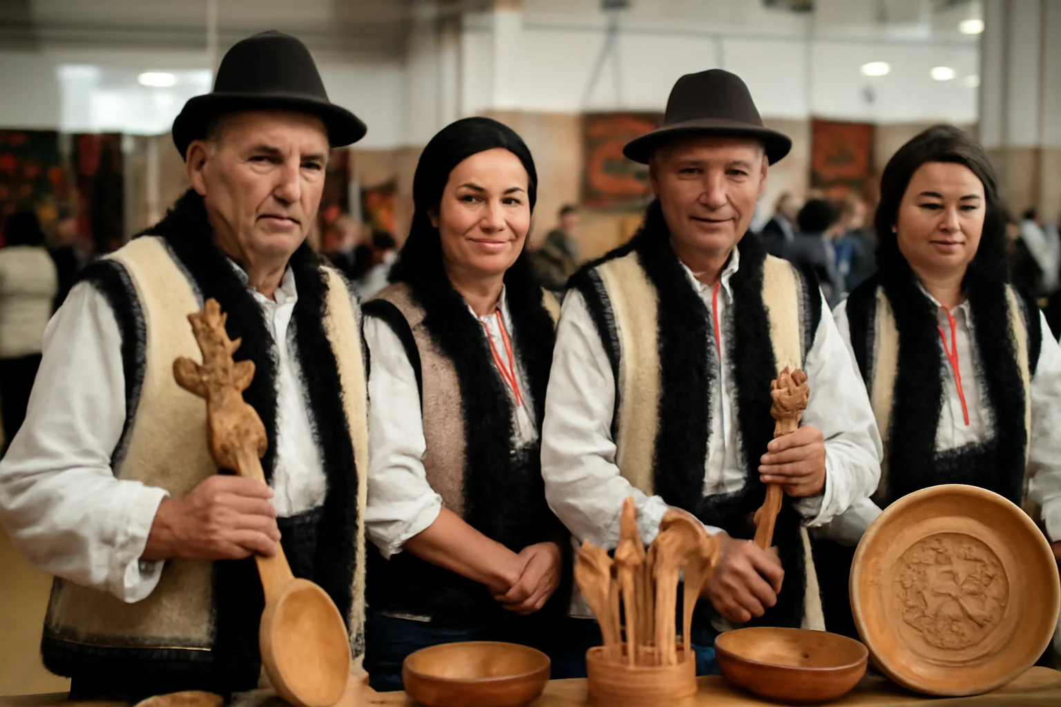 Meșteri populari din Baia Mare, prezenți la expoziția „Fabricat în Moldova” de la Chișinău