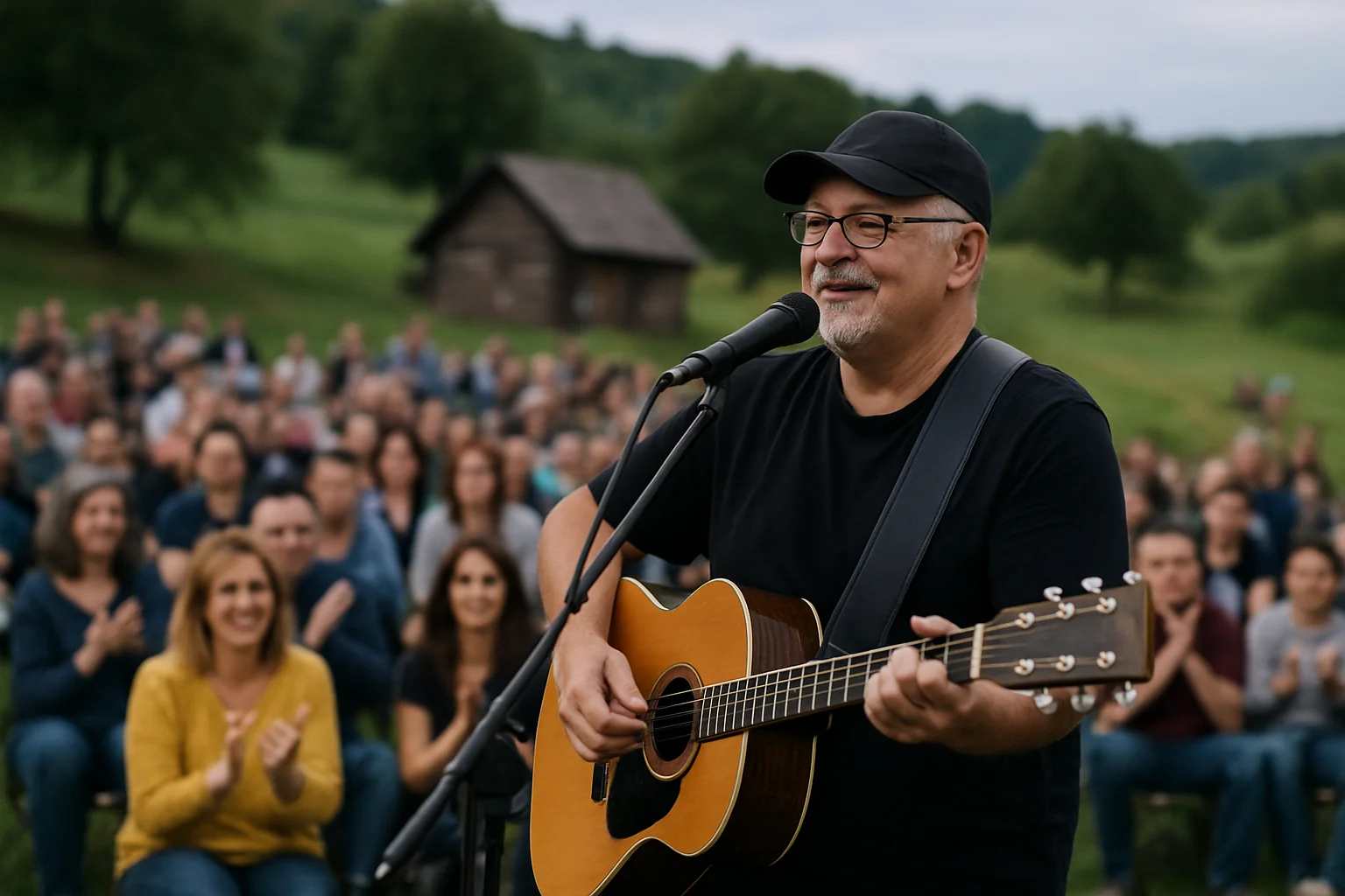 Mircea Baniciu, concert în aer liber la Căruțele din Deal