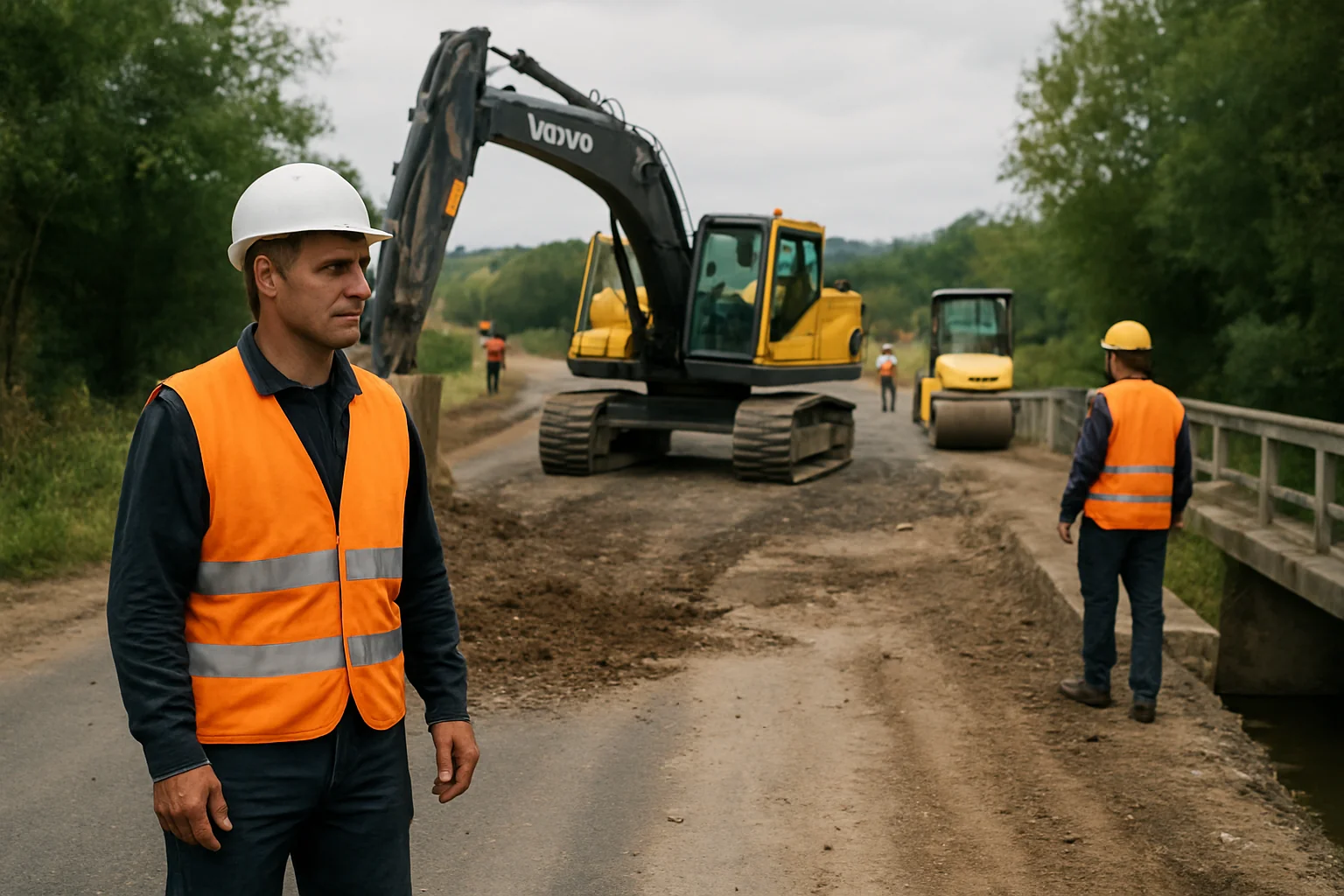 Modernizare DJ 108A: Lucrări la drum și poduri Gârdani-Țicău
