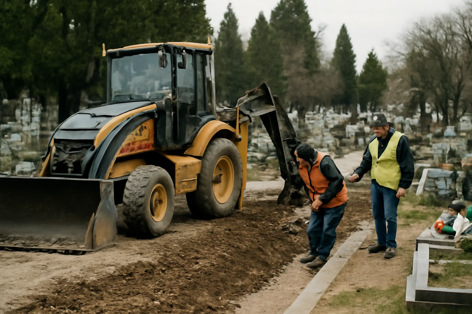 Modernizări demarate în cimitirele Horea 2 și Tanatorio din Baia Mare