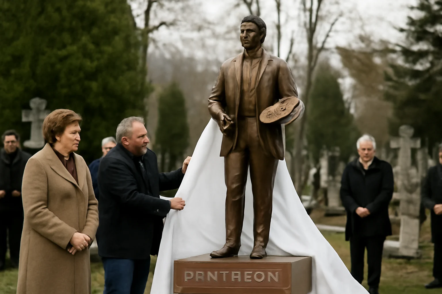 Monumentul PANTHEON, dezvelit cu ocazia Zilei Artistului Băimărean