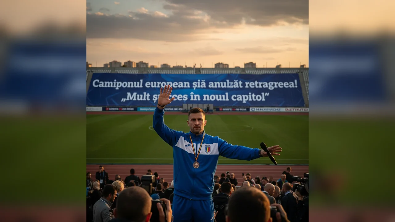 Campionul european și-a anunțat retragerea! „Mult succes în noul capitol”