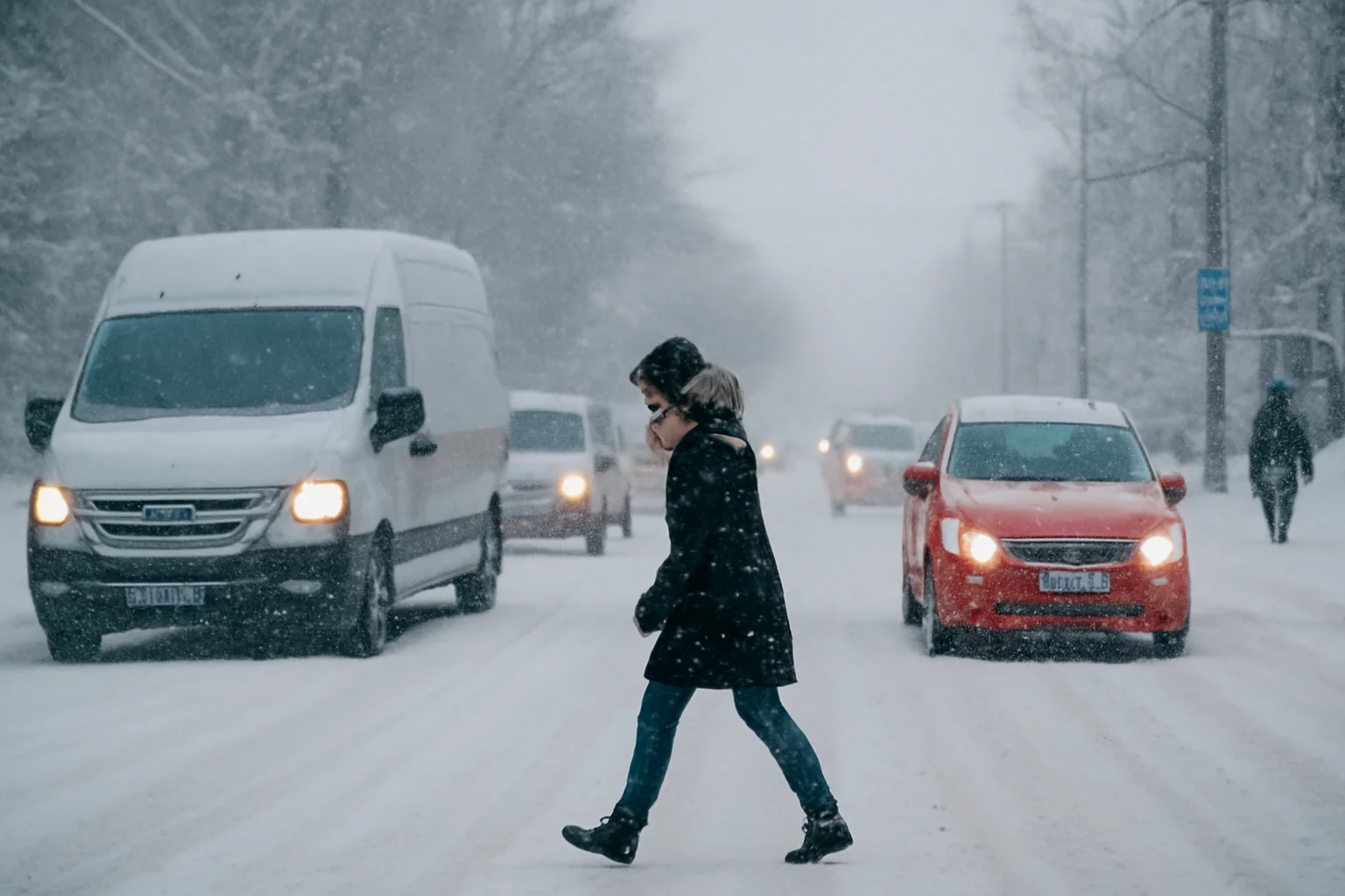 Ninsori abundente la Sighetu Marmației, impact resimțit și la Baia Mare prin probleme de trafic