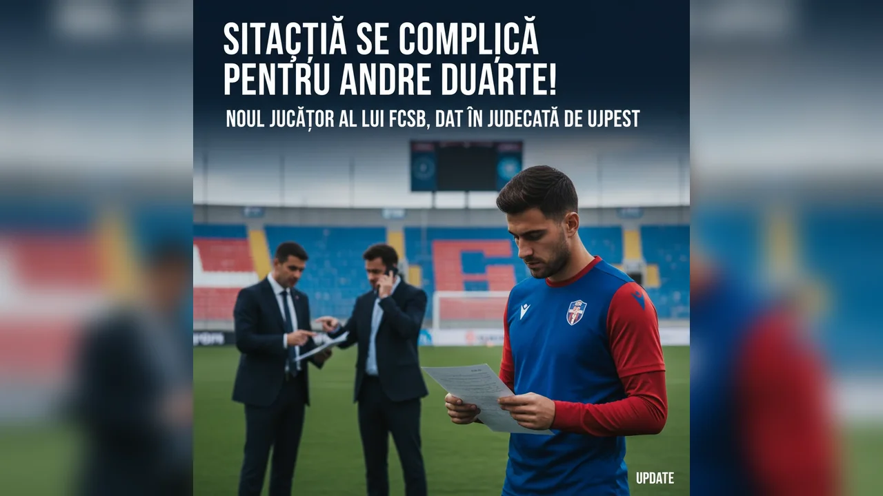 Situația se complică pentru Andre Duarte! Noul jucător al lui FCSB, dat în judecată de Ujpest. Update