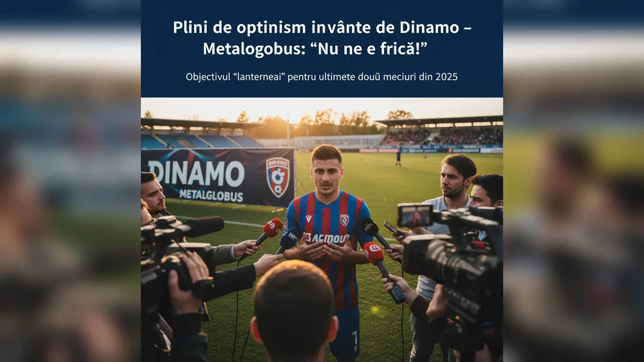 Plini de optimism înainte de Dinamo – Metaloglobus: “Nu ne e frică!”. Obiectivul “lanternei” pentru ultimele două meciuri din 2025