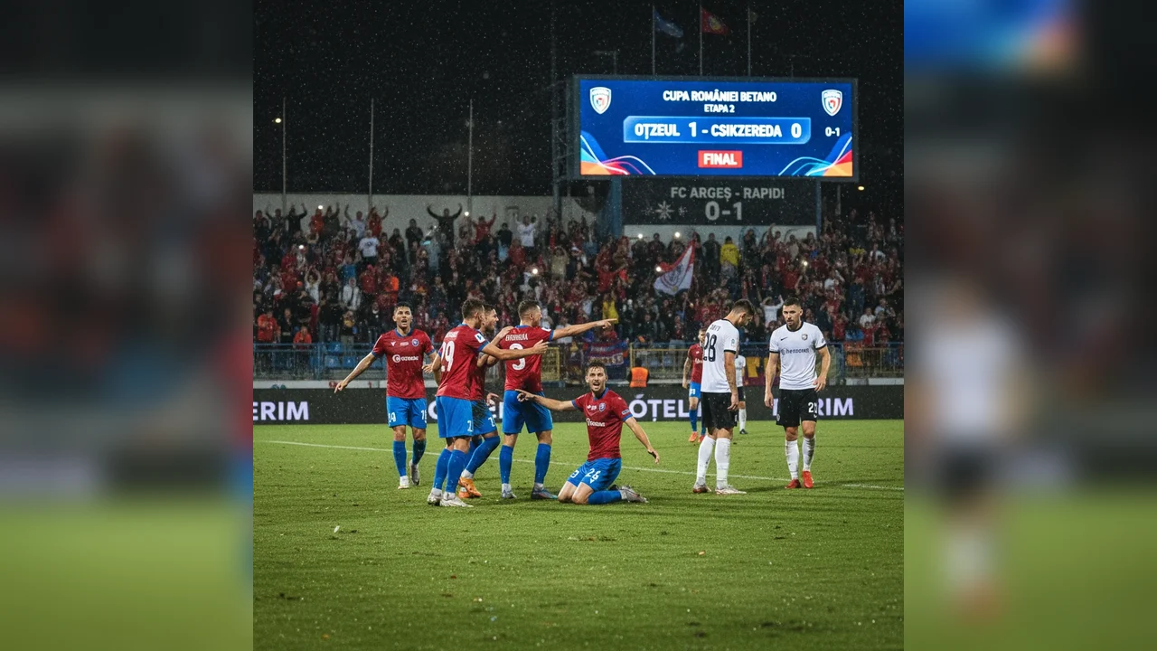 Cupa României Betano, etapa 2. Oțelul, victorie la ultima fază cu Csikszereda. Deschidere de scor în FC Argeș – Rapid!