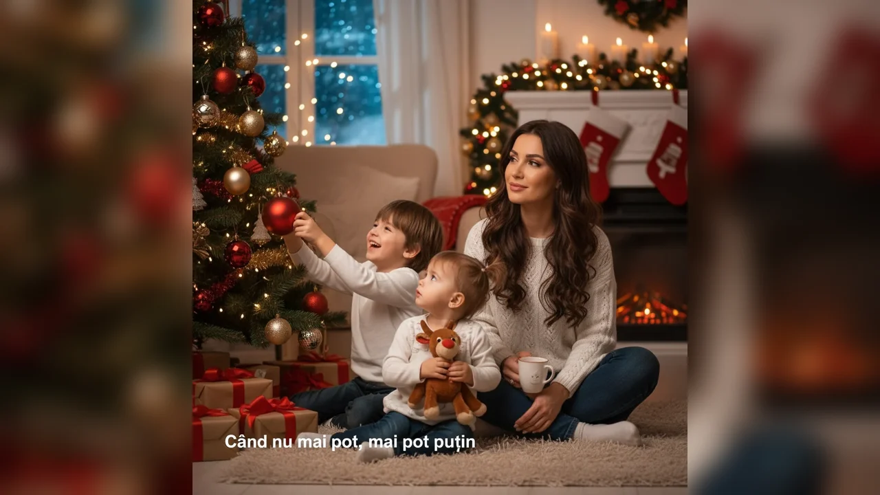 Ce planuri are Cristina Cioran pentru Crăciun, alături de cei doi copii. Tatăl micuților se află în închisoare pentru trafic de droguri. „Când nu mai pot, mai pot puțin”