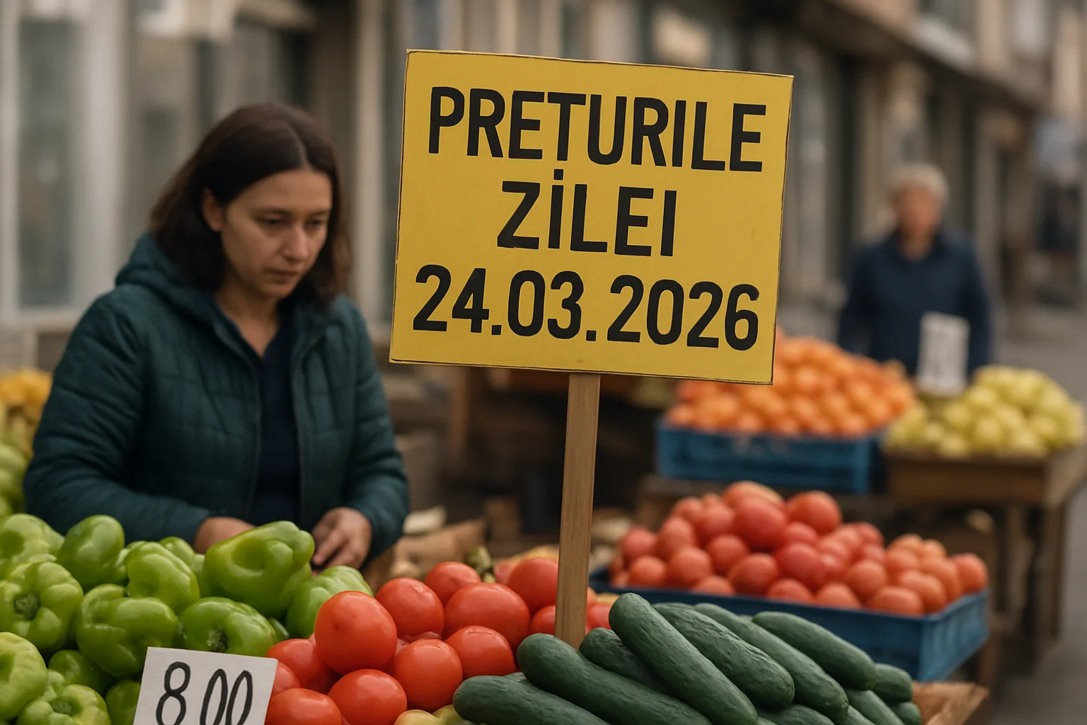 Prețurile zilei în România – 2026-03-24