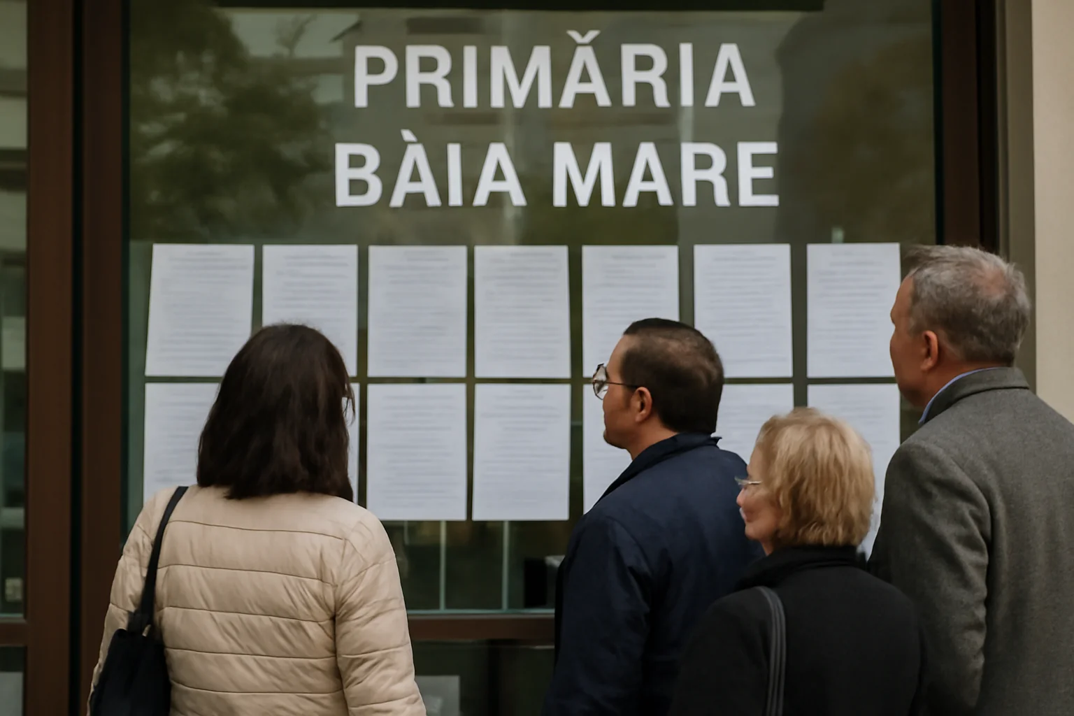 Primăria Baia Mare publică anunțuri de comunicare prin publicitate pentru acte administrativ-fiscale
