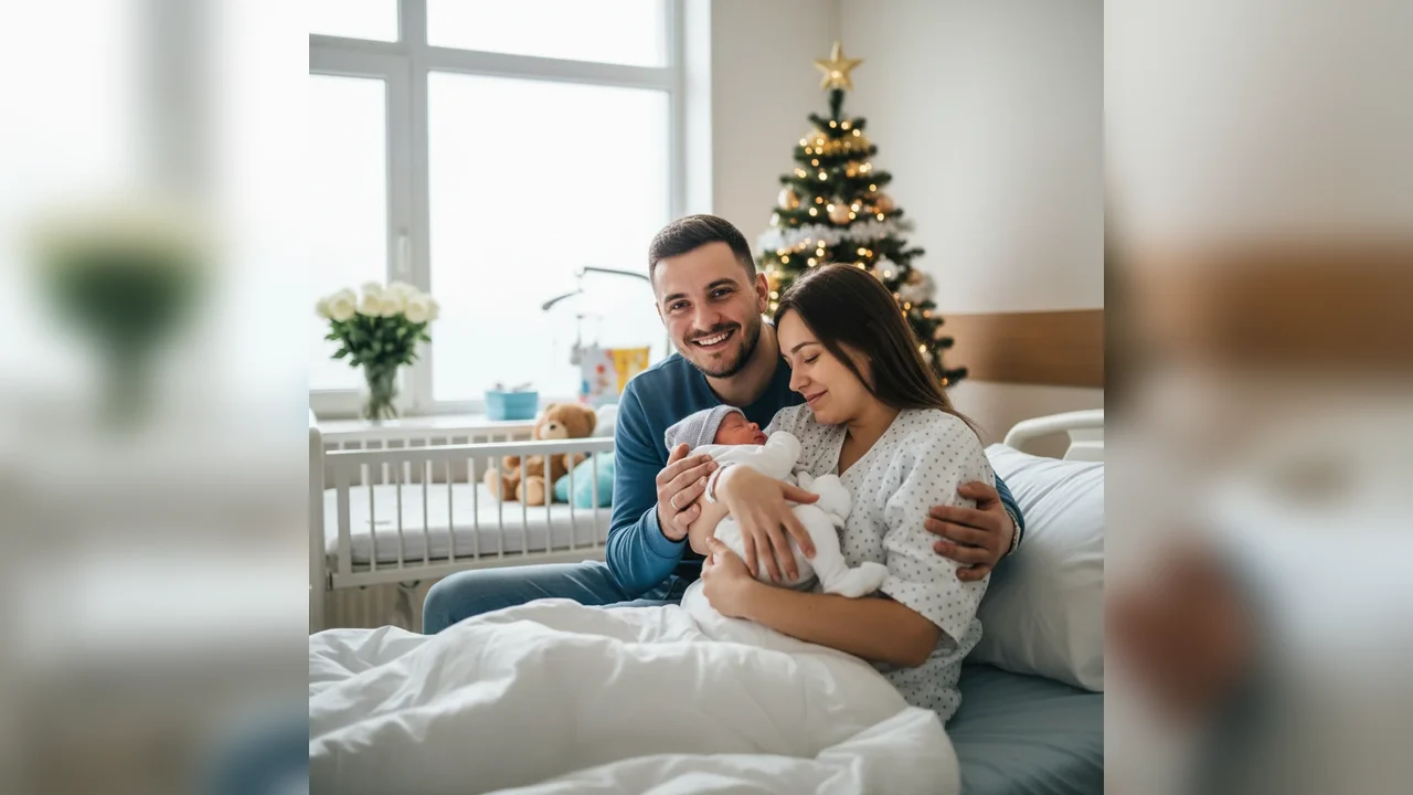 Iancu Sterp și Denisa Coțolan au devenit părinți înainte de Crăciun. Primele imagini cu bebelușul