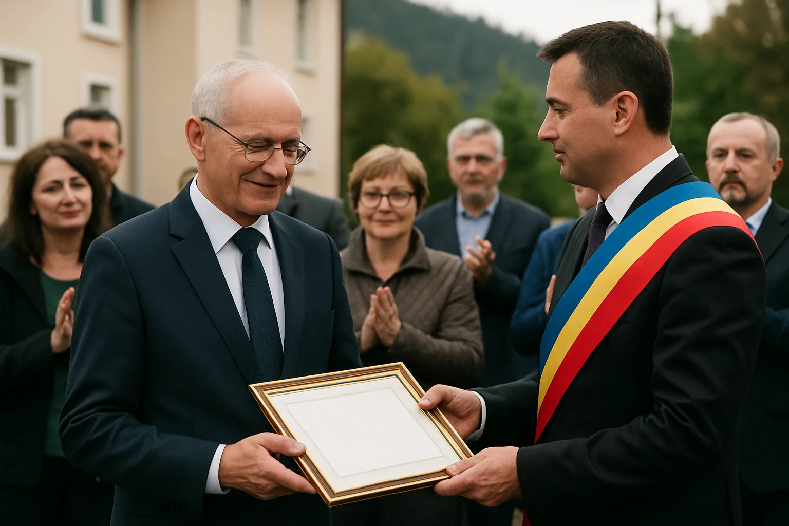 Profesorul Dan C. Vodnar, Cetățean de Onoare