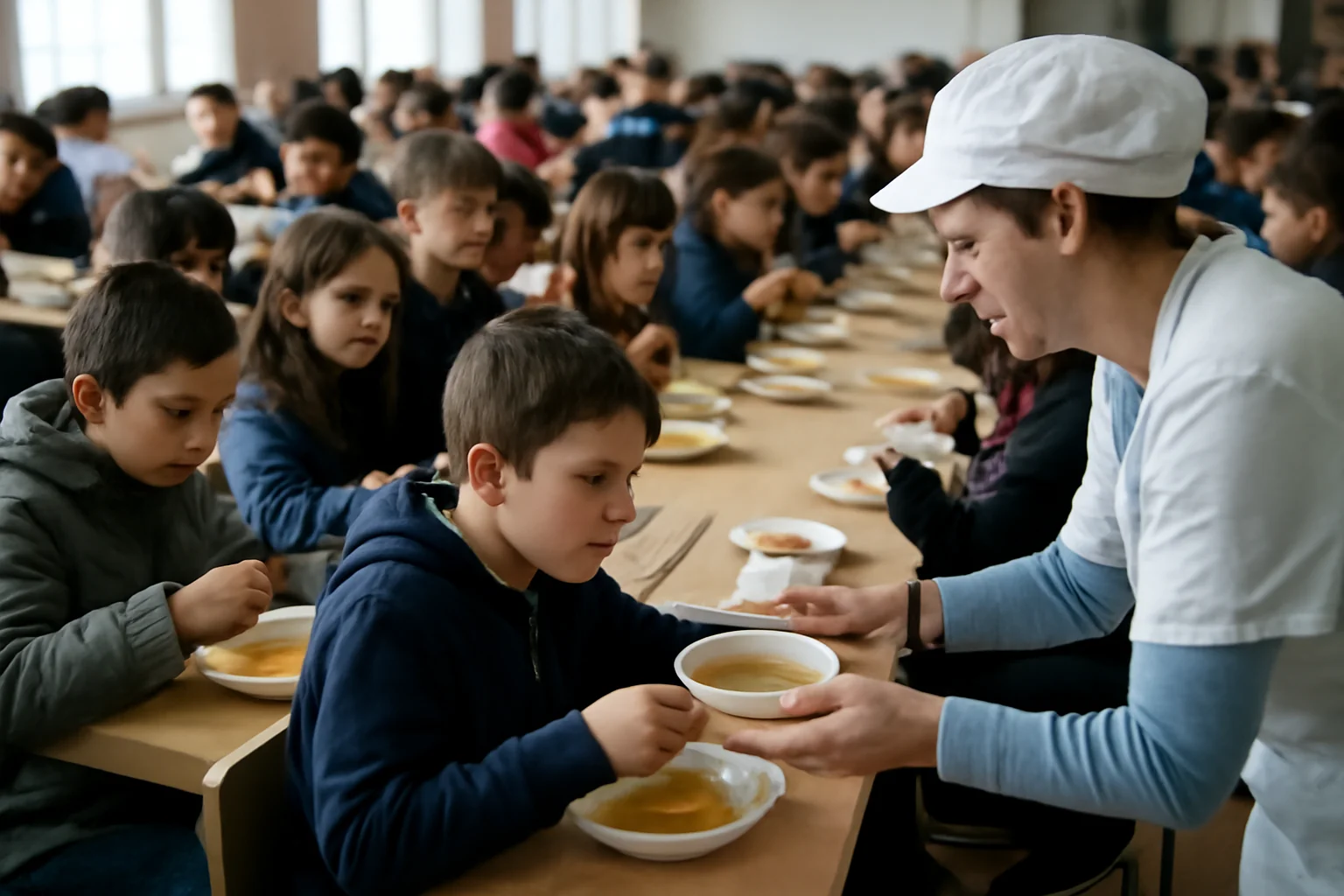 Program de masă caldă extins pentru elevi din Baia Mare, prin decizie a Consiliului Local