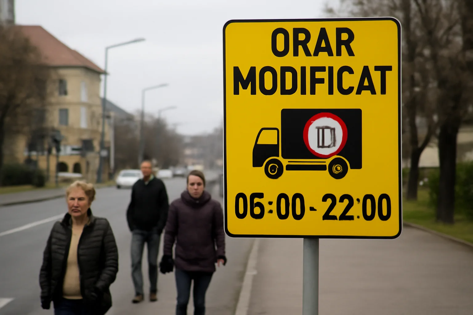 Program nou pentru restricțiile de tonaj pe Bulevardul Regele Mihai I din Baia Mare