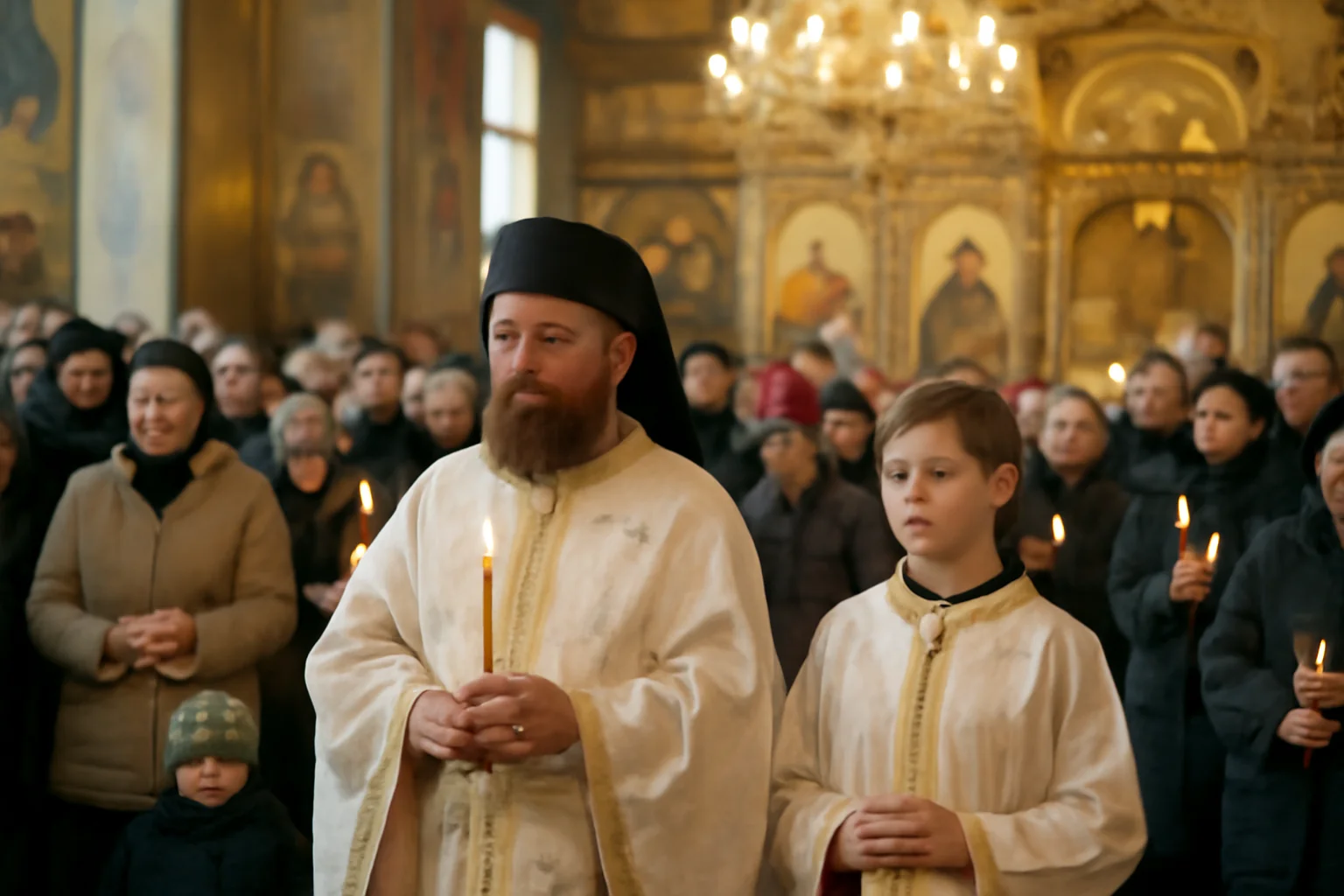 Programul liturgic de Crăciun anunțat pentru Parohia ortodoxă Făurești, lângă Baia Mare