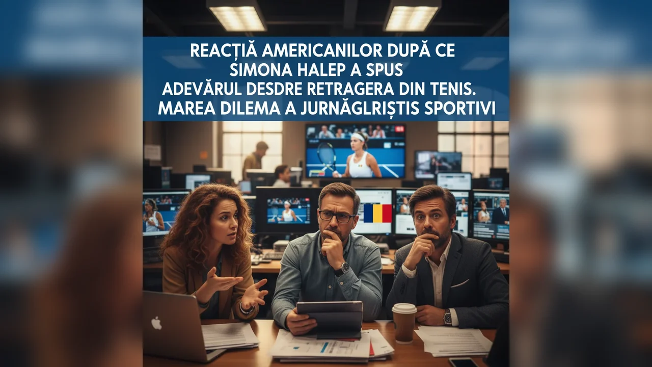 Reacția americanilor după ce Simona Halep a spus adevărul despre retragerea din tenis. Marea dilemă a jurnaliștilor sportivi