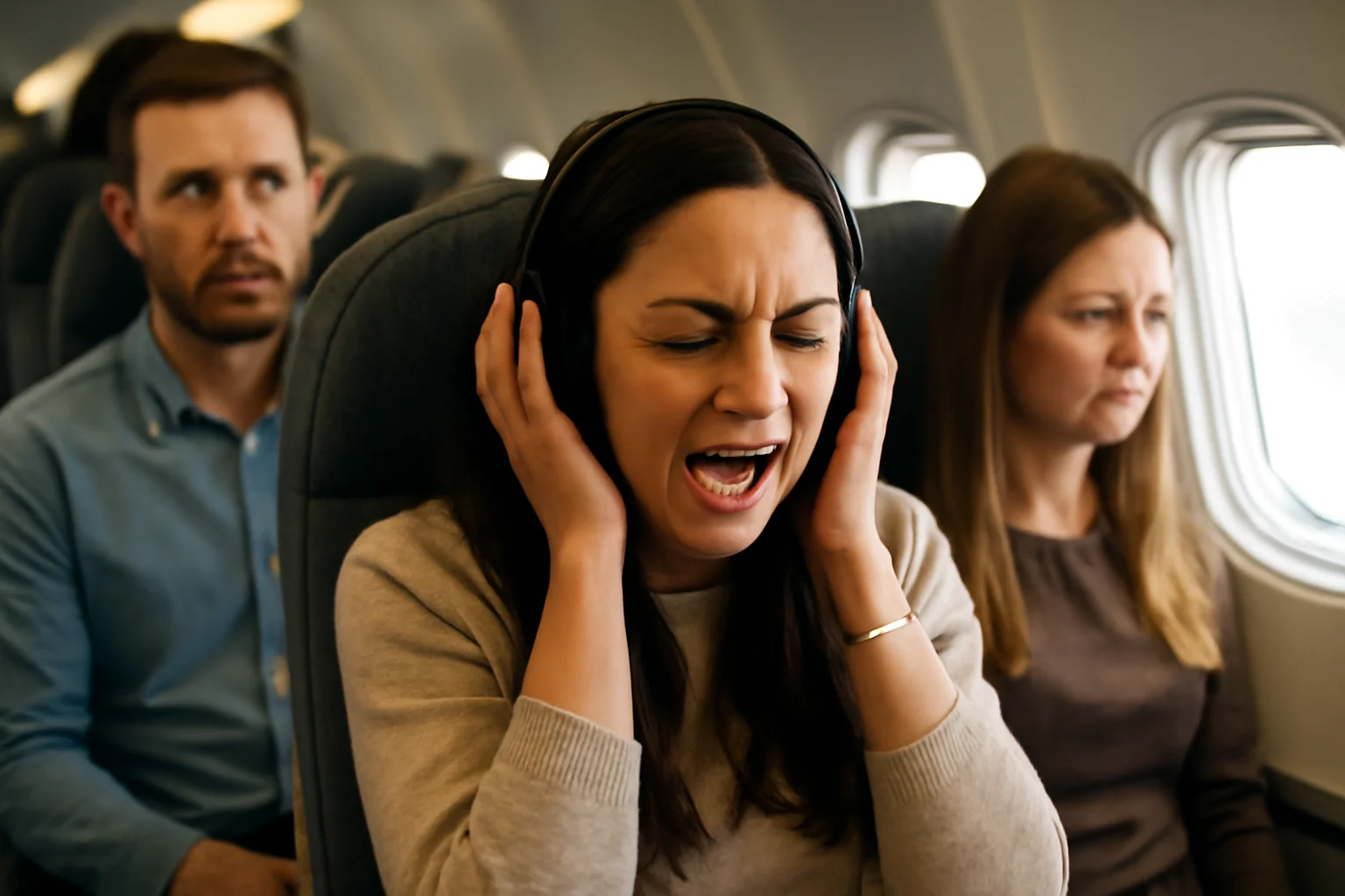 Ce a făcut Andra în avion la 10.000 de metri înălțime: „Gălăgie”! Reacțiile fanilor: „Plângere la compania aeriană”