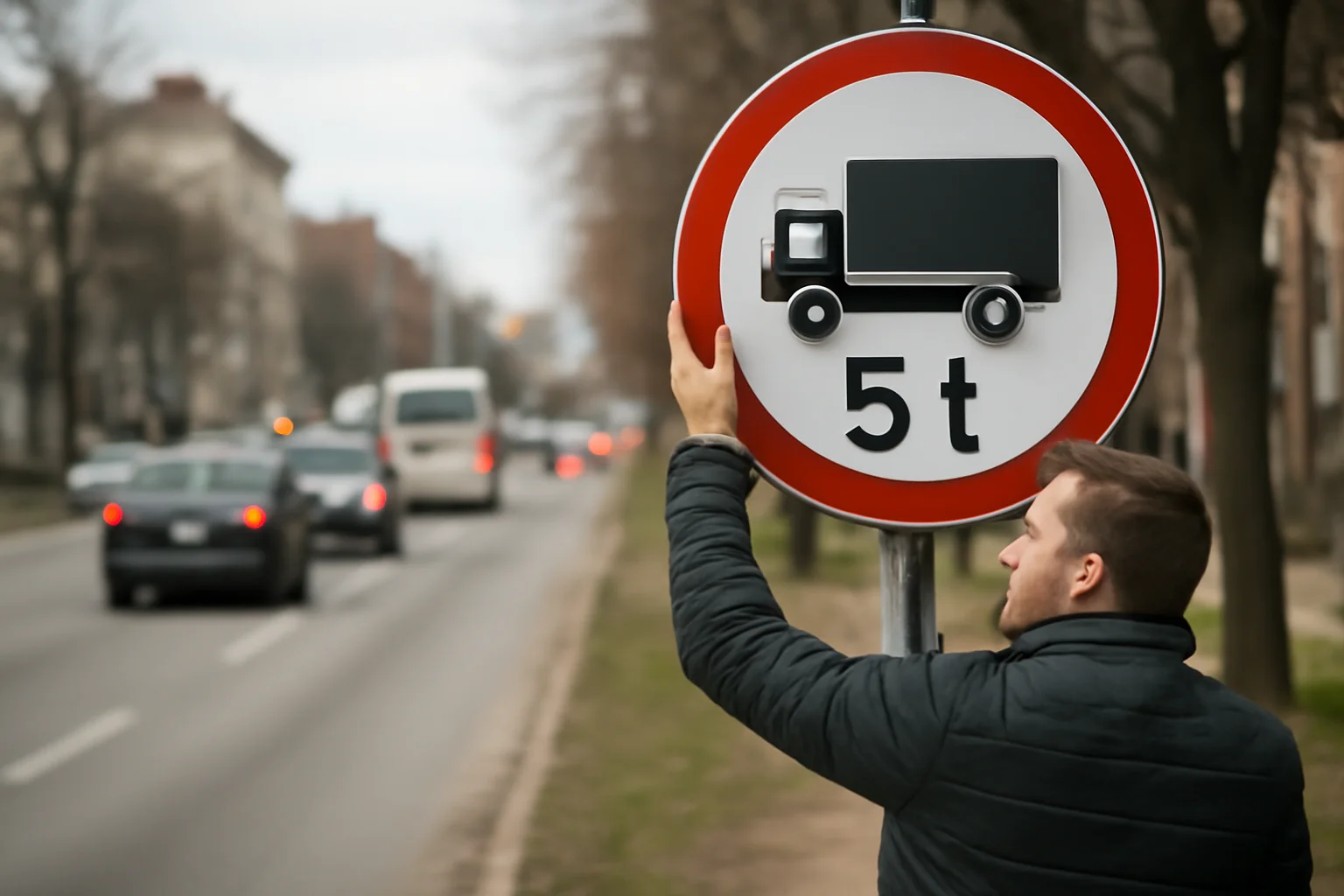 Restricția de tonaj pe Bulevardul Regele Mihai I din Baia Mare, modificată după decizia comisiei de circulație