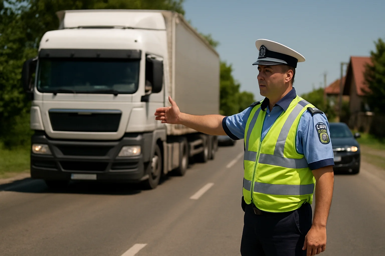 Restricții de circulație pentru camioane în Maramureș din cauza caniculei
