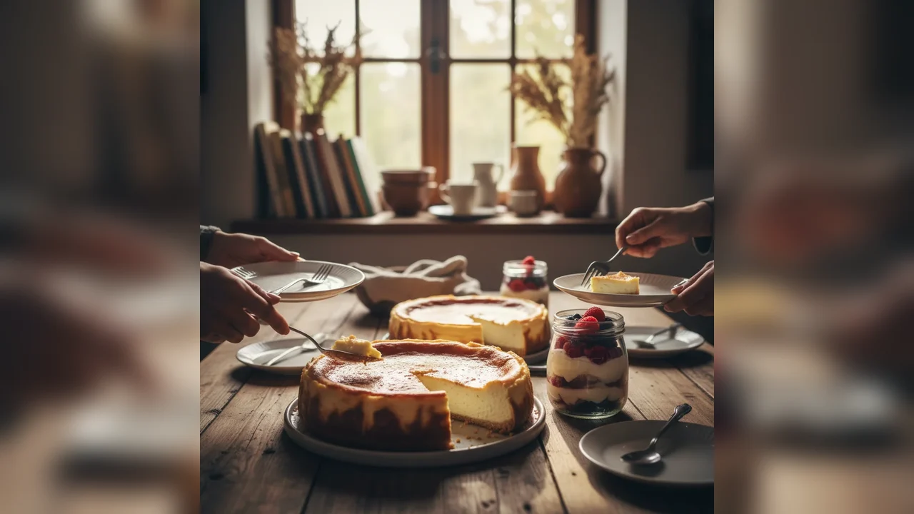 Cheesecake – rețete ușoare pentru prăjitura cu cremă de brânză și cheesecake fără coacere