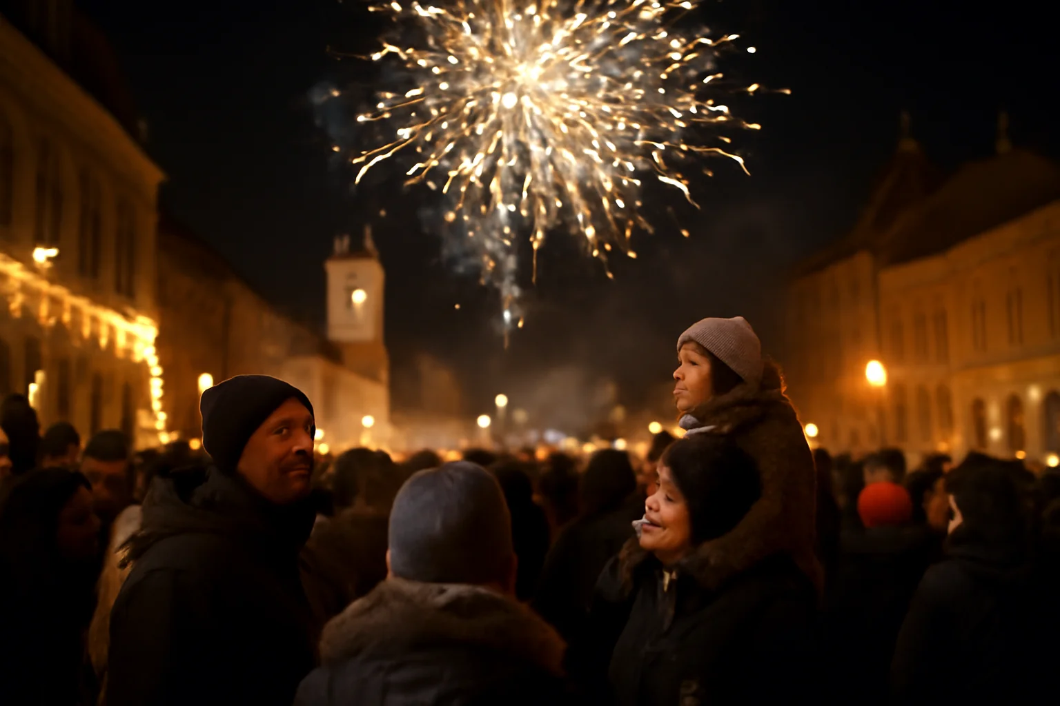Revelion 2025 în aer liber la Baia Mare: concert și artificii în Piața Libertății