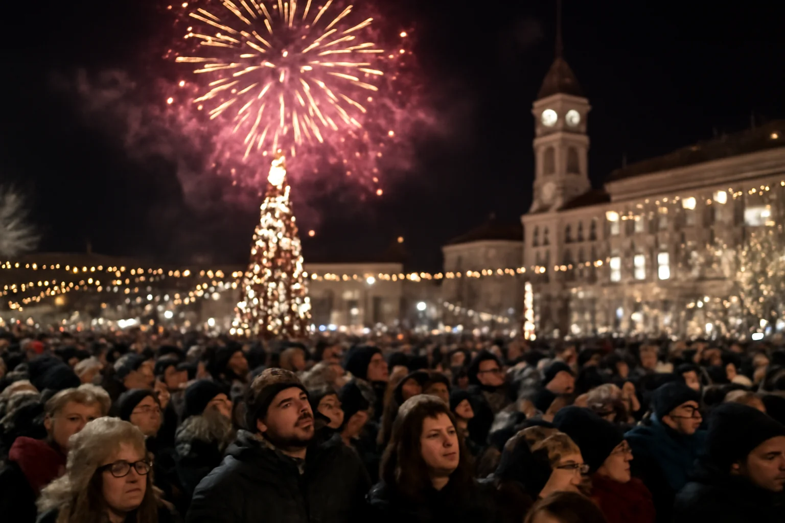 Revelionul Băimărenilor 2025–2026: program de noapte în Piața Libertății din Baia Mare
