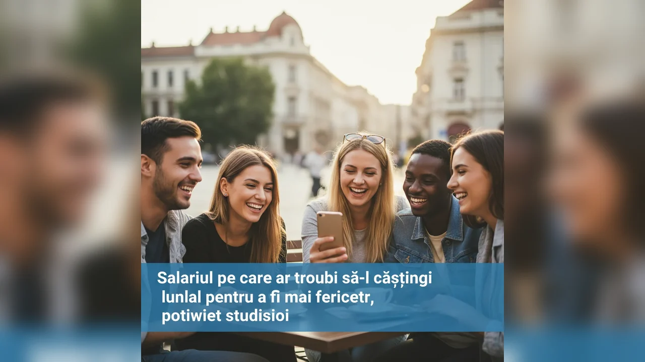 Salariul pe care ar trebui să-l câștigi lunar pentru a fi mai fericit, potrivit studiilor