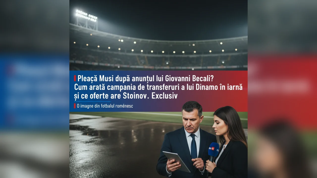 Pleacă Musi după anunțul lui Giovanni Becali? Cum arată campania de transferuri a lui Dinamo în iarnă și ce oferte are Stoinov. Exclusiv