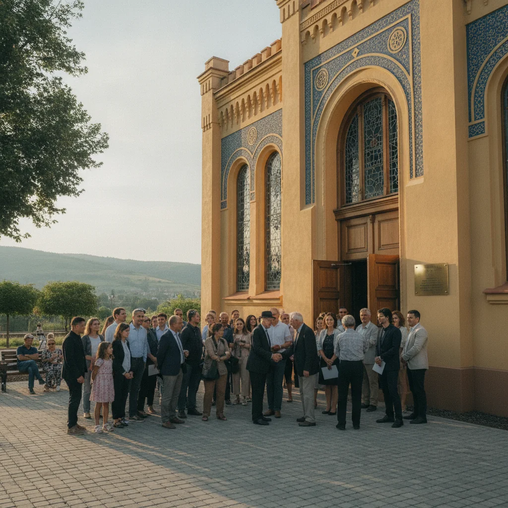 Seini: Sinagoga din 1904 a fost redeschisă după o investiție de 11,8 milioane de lei