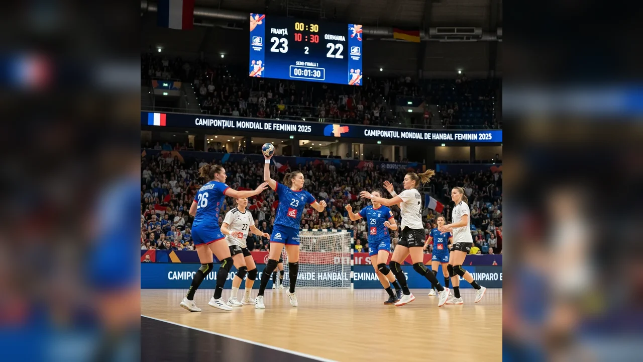 Campionatul Mondial de Handbal Feminin 2025, live blog. Franţa – Germania se joacă acum în prima semifinală! Nemţoaicele, gata să producă un nou şoc