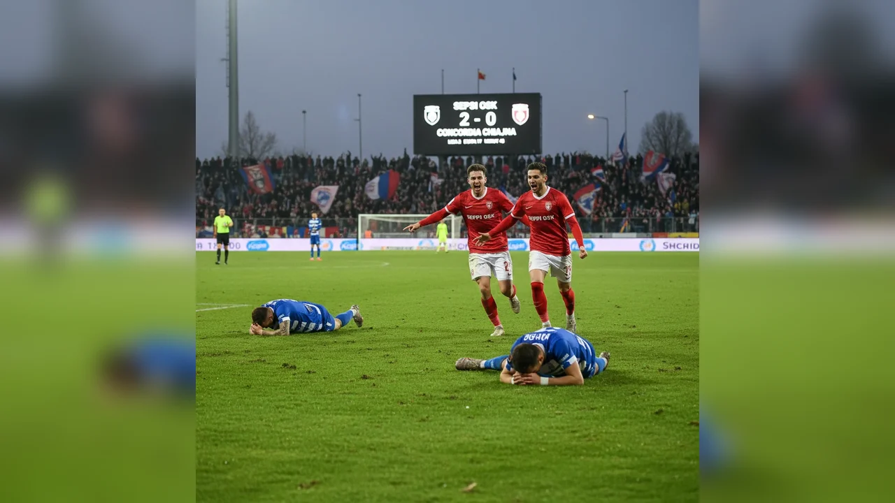 Liga 2, live video etapa 17. Acum se joacă Sepsi – Concordia Chiajna. Covăsnenii își dublează avantajul după autogolul lui Dumitrașcu