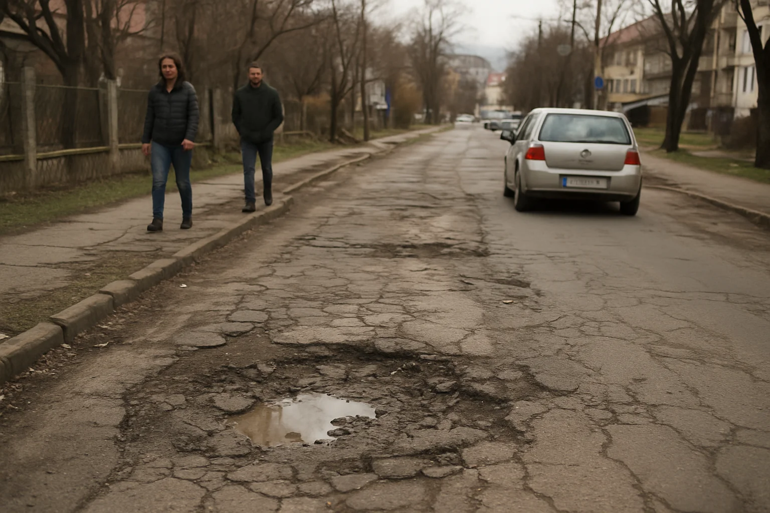 Situația infrastructurii rutiere din Baia Mare la începutul primăverii 2026