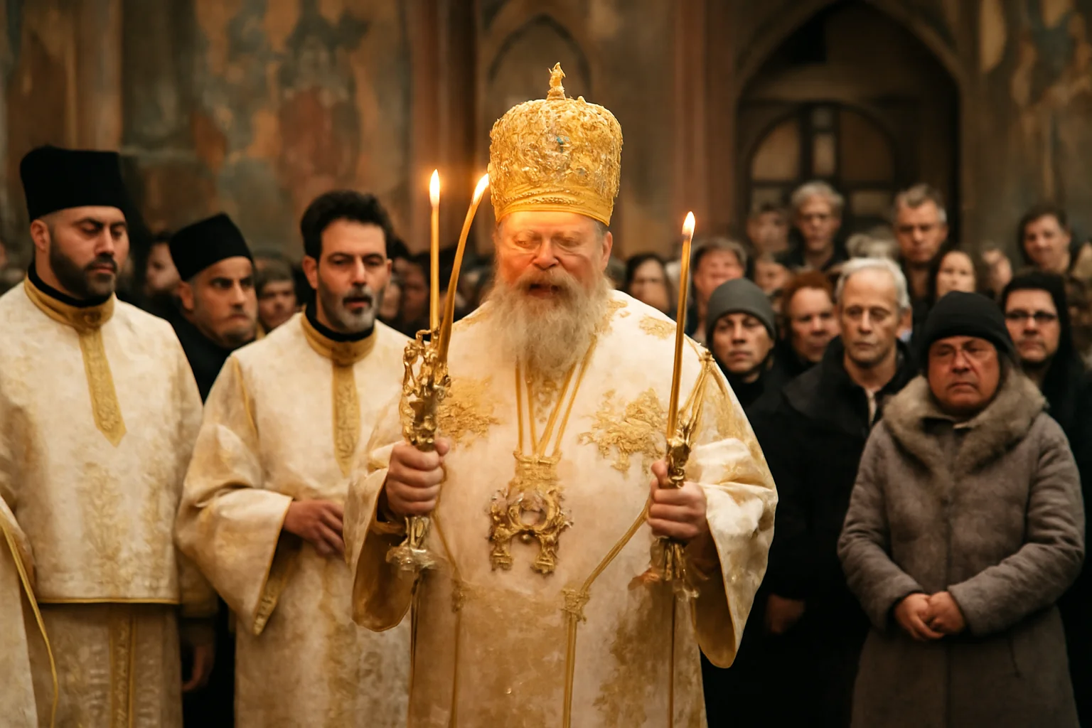 Slujba trecerii dintre ani, oficiată în toate bisericile din Episcopia Maramureșului și Sătmarului, inclusiv în Baia Mare