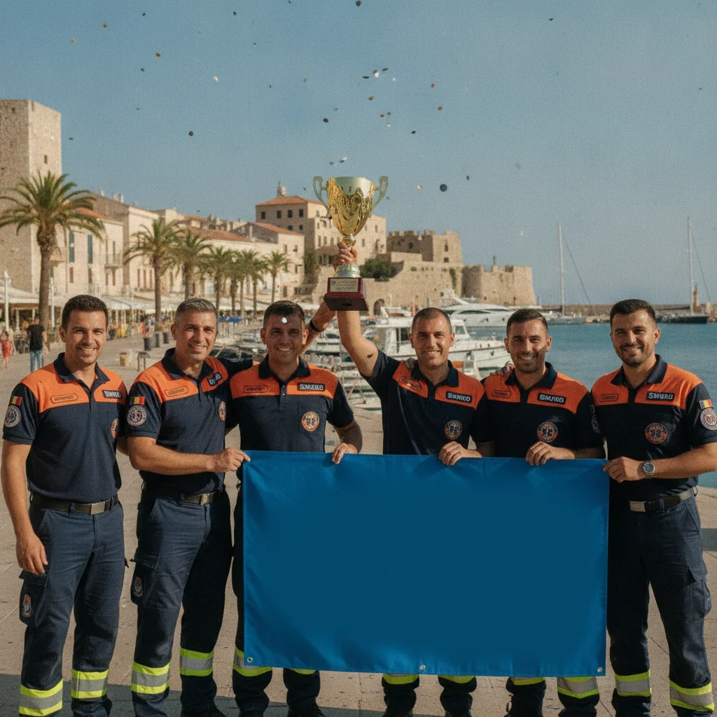 SMURD Vișeu de Sus, locul I la Maltese Rescue Maneuvers 2026