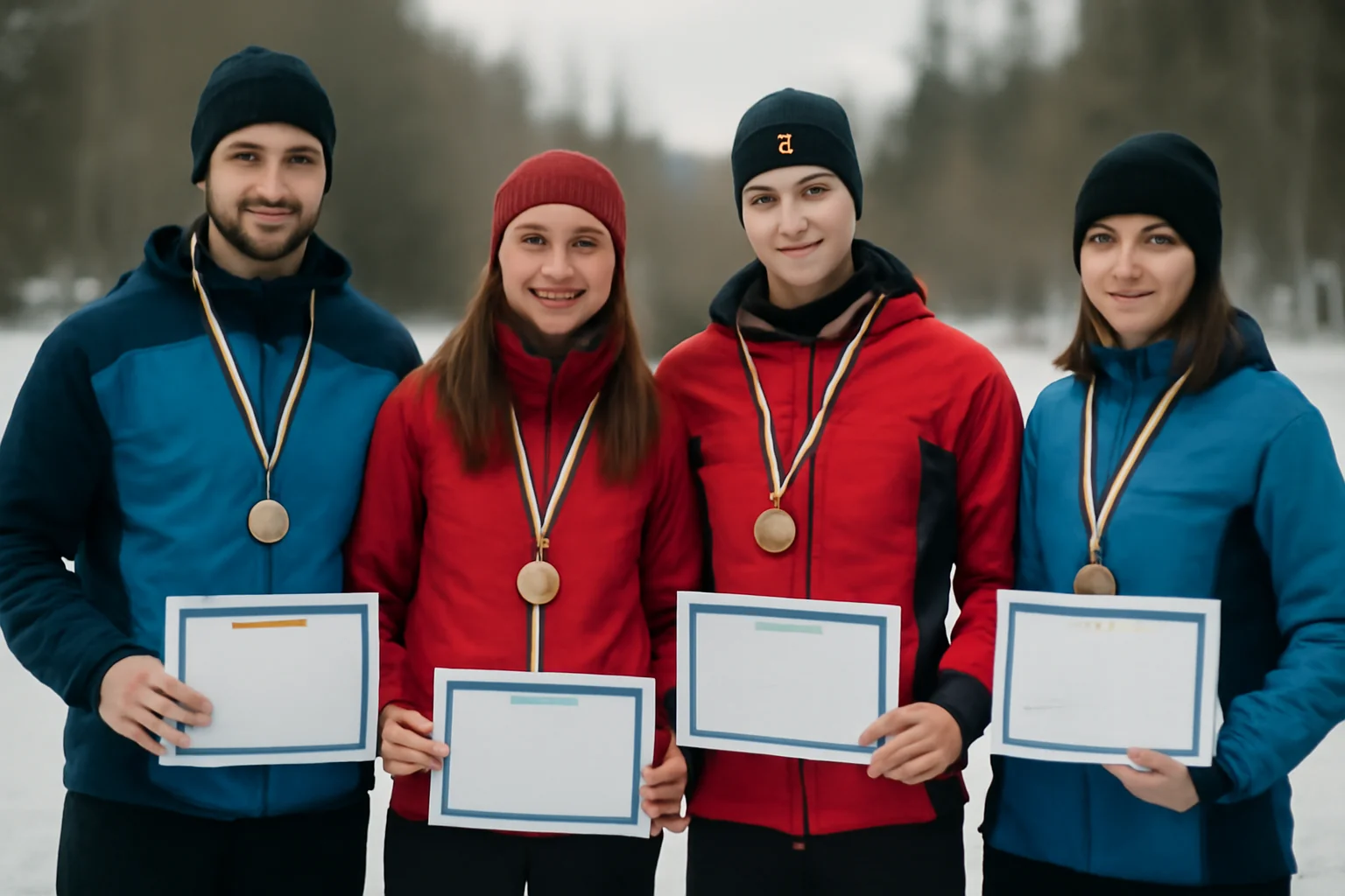 Sportivii din Maramureș, rezultate pe podium la Campionatul Național de orientare-schi anunțate la Baia Mare