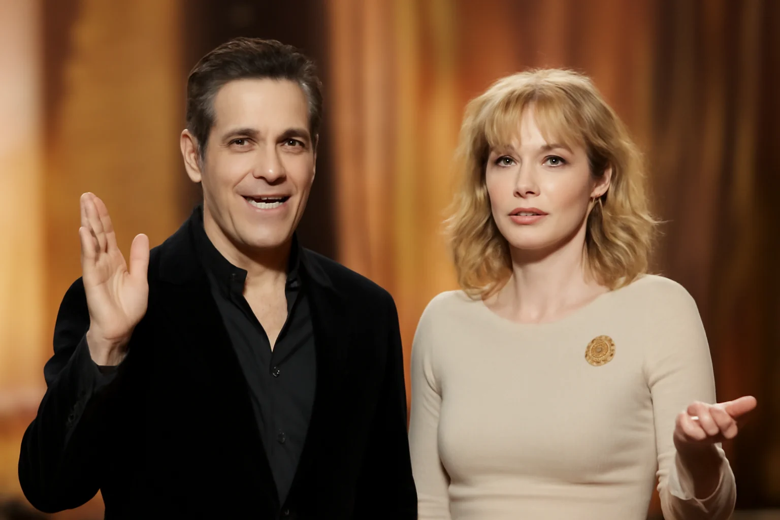 Ștefan Bănică jr și Emilia Popescu, număr ironic la Revelionul cel mai nebun de la Antena 1: „O satiră politică, vizavi de situația politică actuală din România”