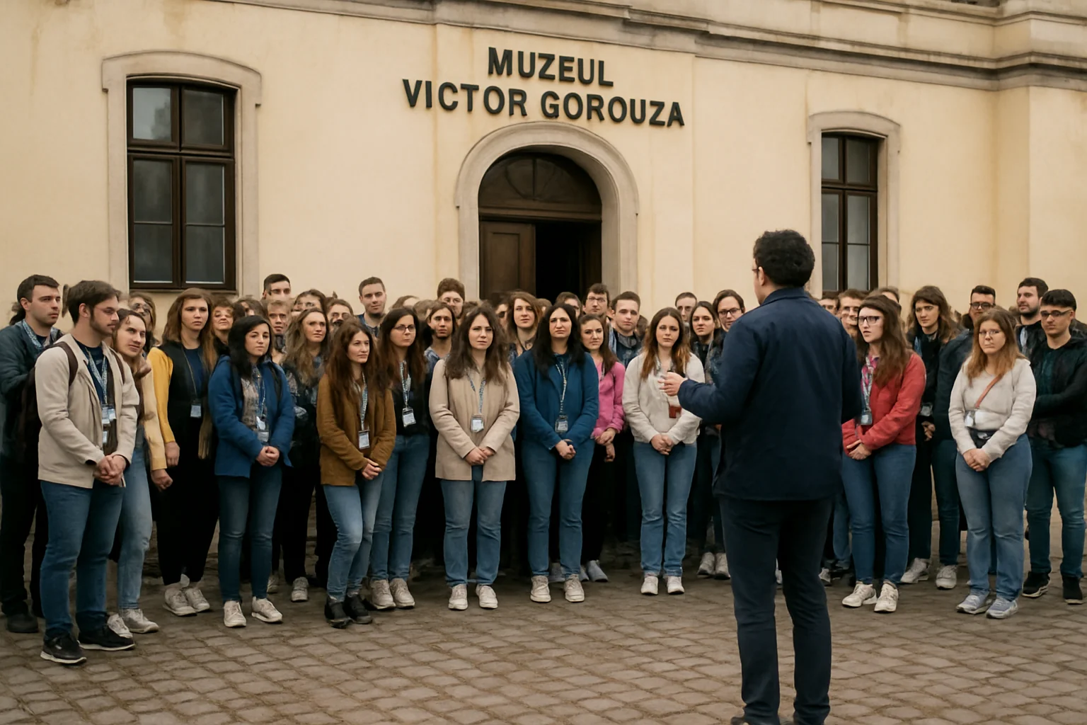 Studenți Erasmus+ la Muzeul Victor Gorduza Baia Mare