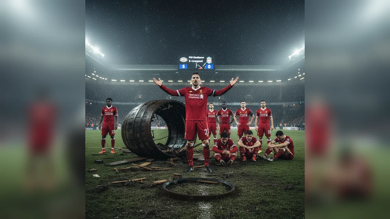 Liverpool stă pe un butoi cu pulbere după umilința cu PSV Eindhoven: ”Suntem în rahat”. Video