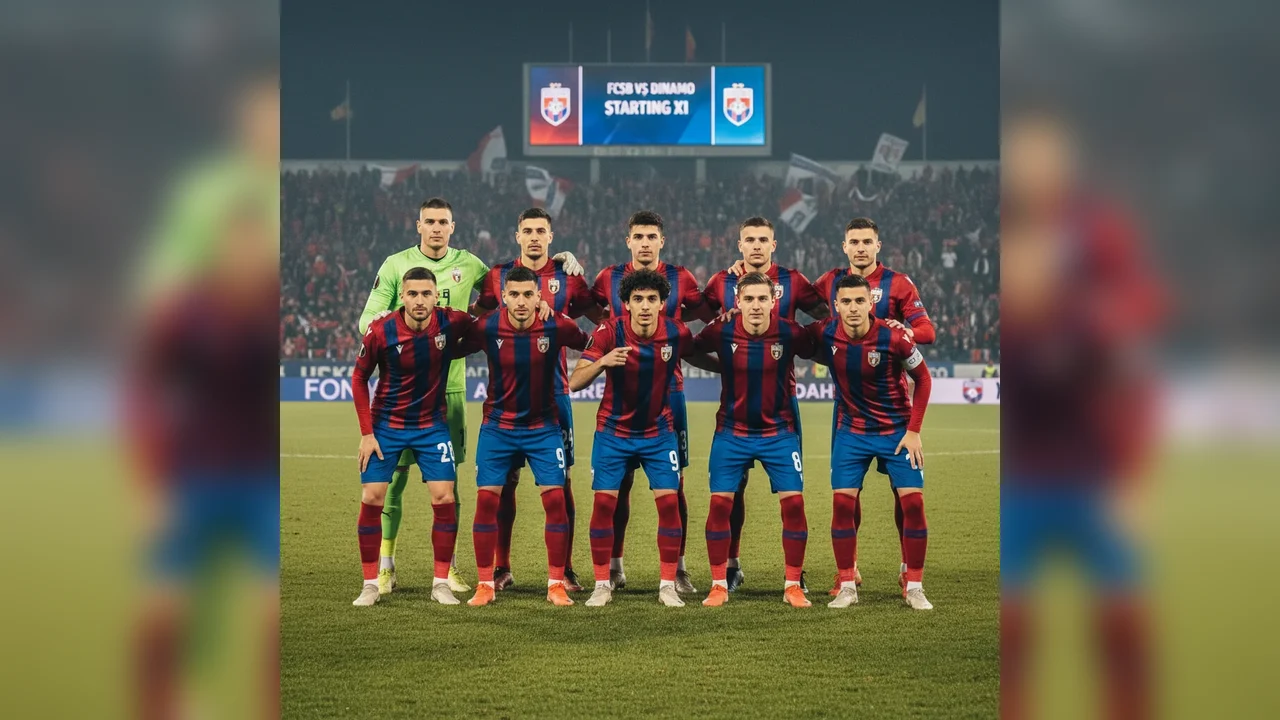 Primul 11 al FCSB în derby-ul cu Dinamo. Marea surpriză din atac după accidentările lui Bîrligea și Miculescu. Exclusiv