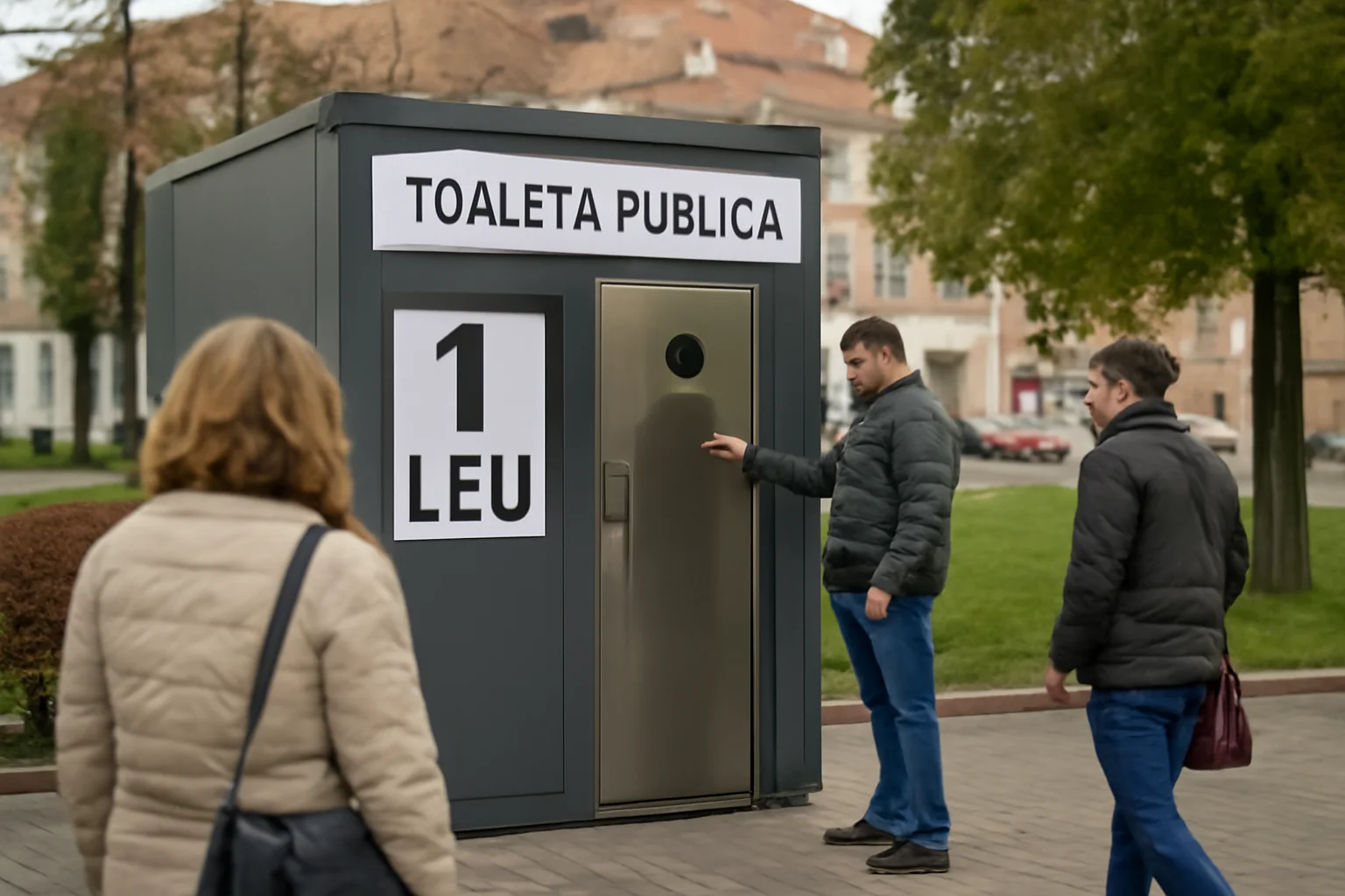 Taxă de 1 leu la toaletele publice cu curățare automată din Baia Mare, decisă de Consiliul Local