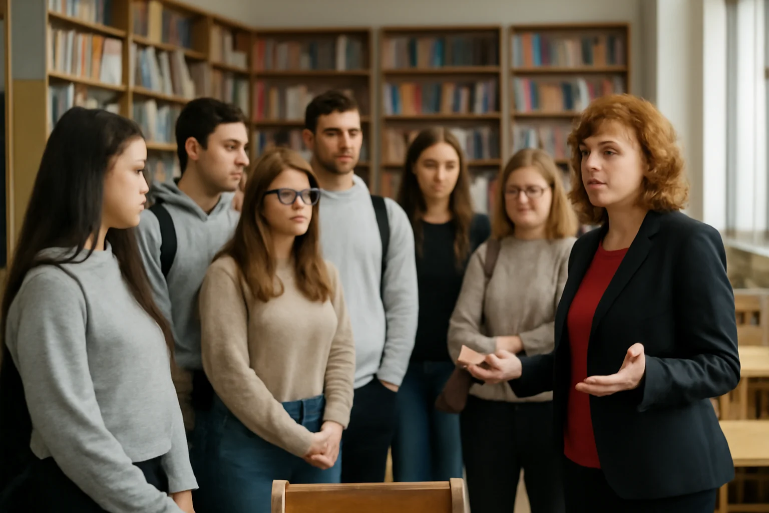 Tehnologia transformă educația: studenții PIPP vizitează biblioteca