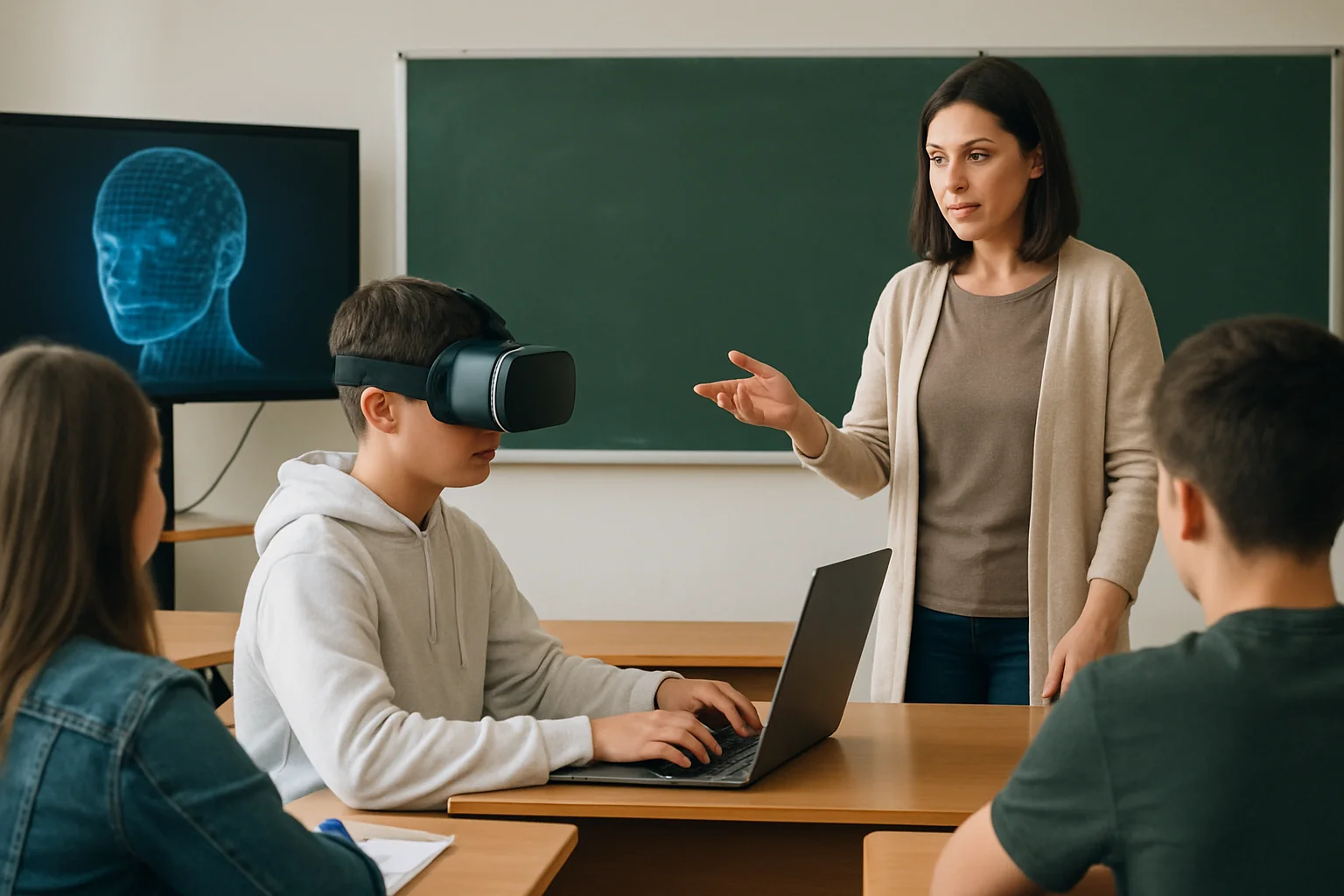 Tehnologie digitală și VR la Liceul din Ulmeni