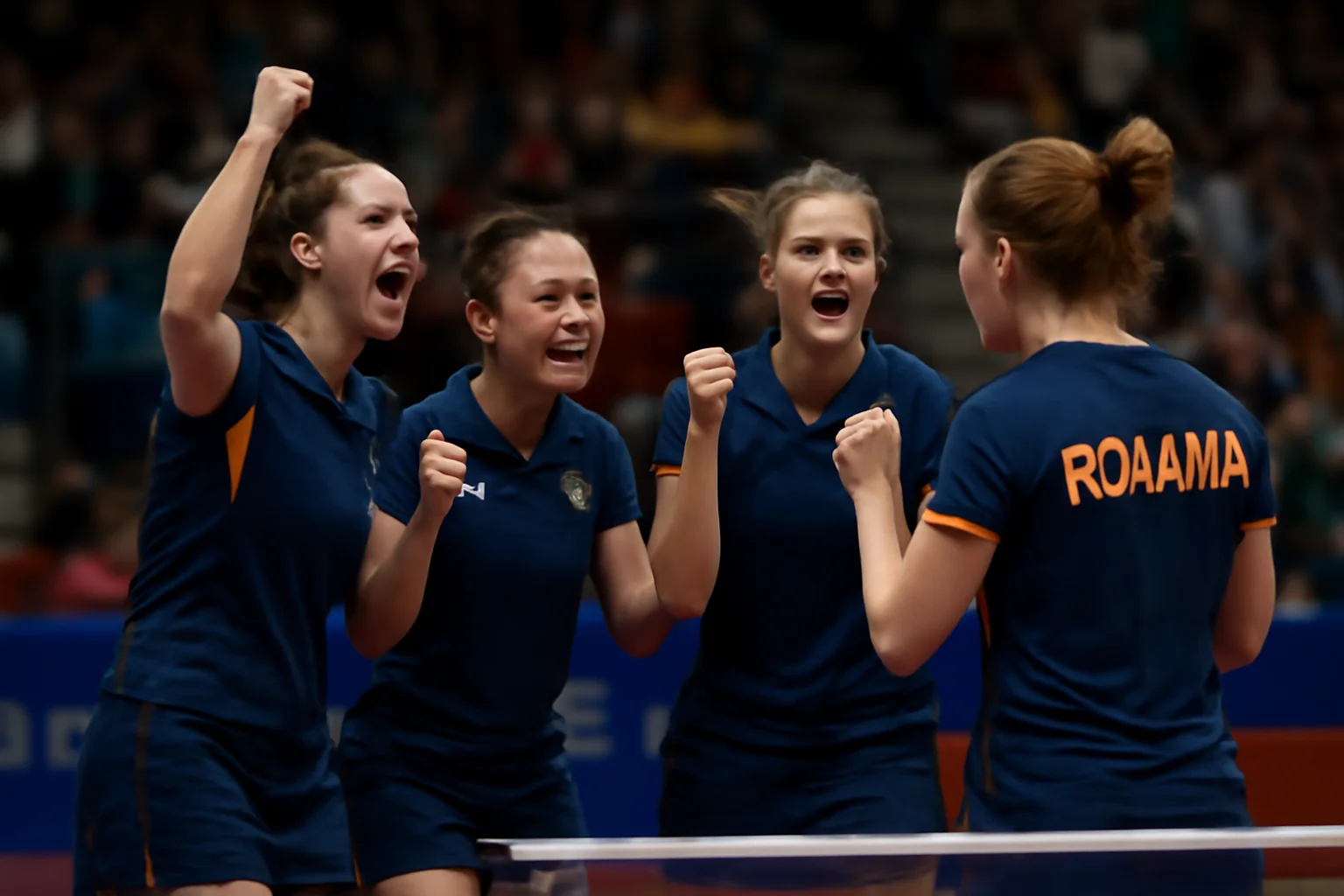 Tenisul de masă feminin din România face istorie la Mondialul ăsta