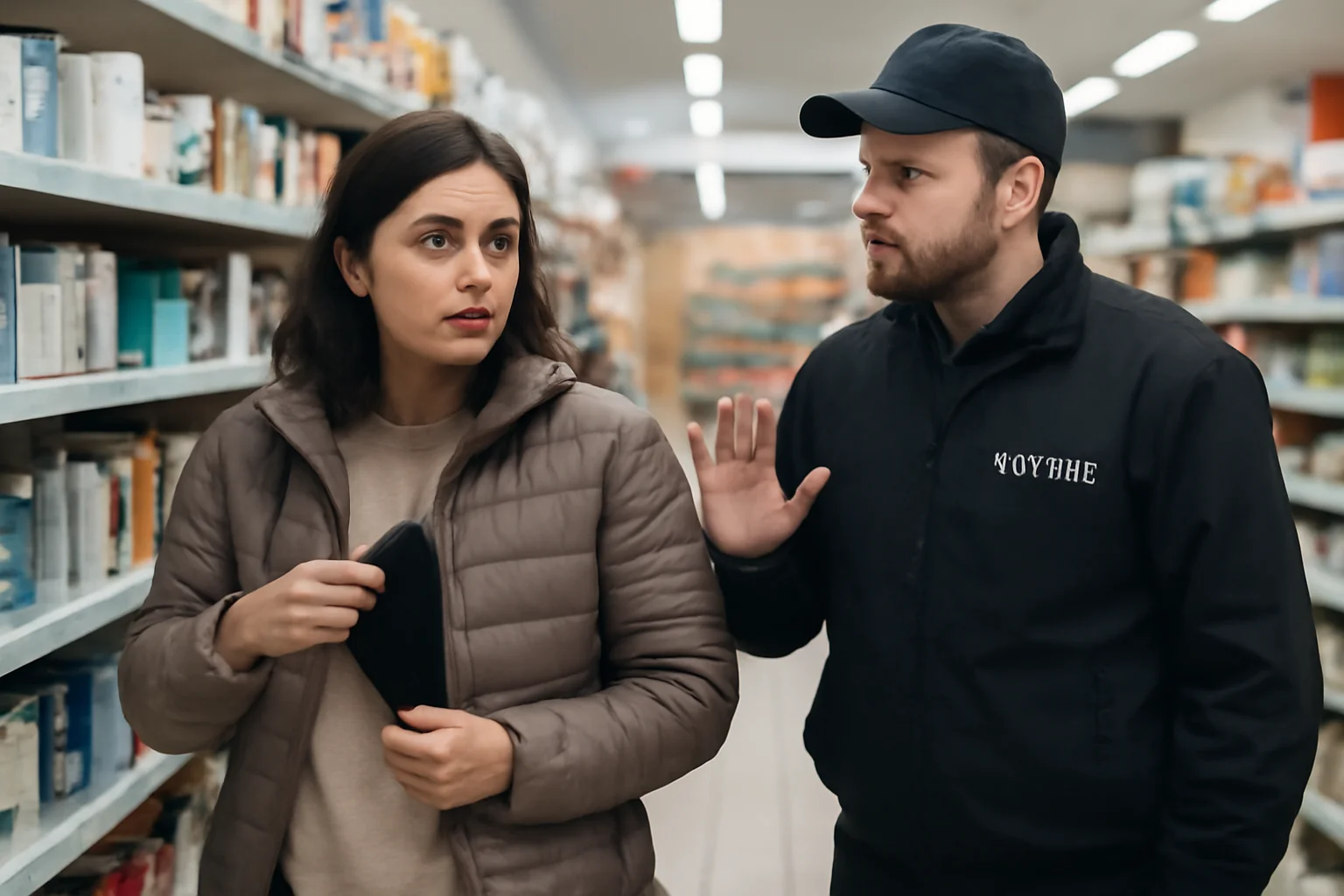 Tentativă de furt de cosmetice într-un supermarket din Baia Mare, cercetată de polițiști