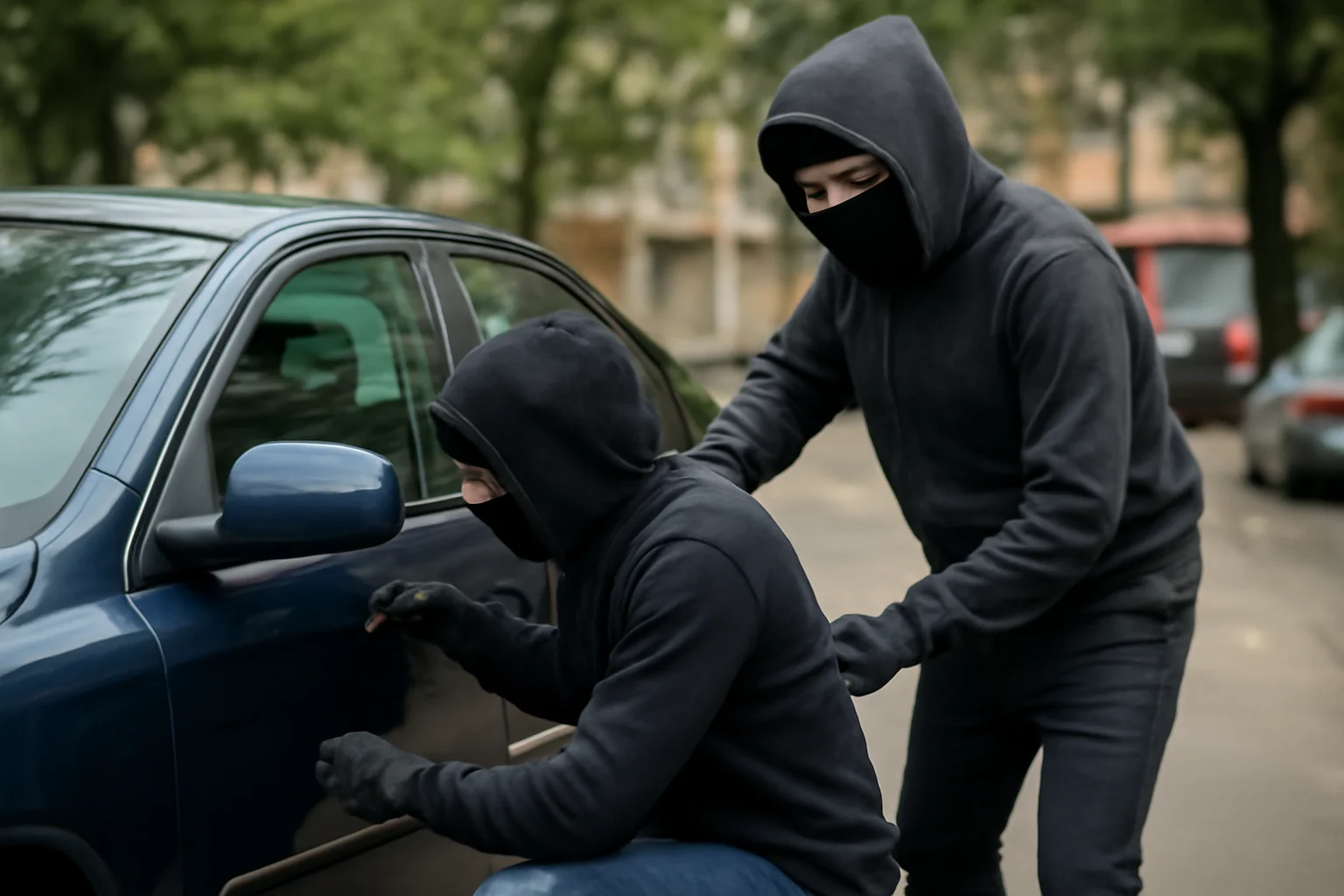 Tentativă de furt dintr-un autoturism parcat în Baia Mare, semnalată presei locale