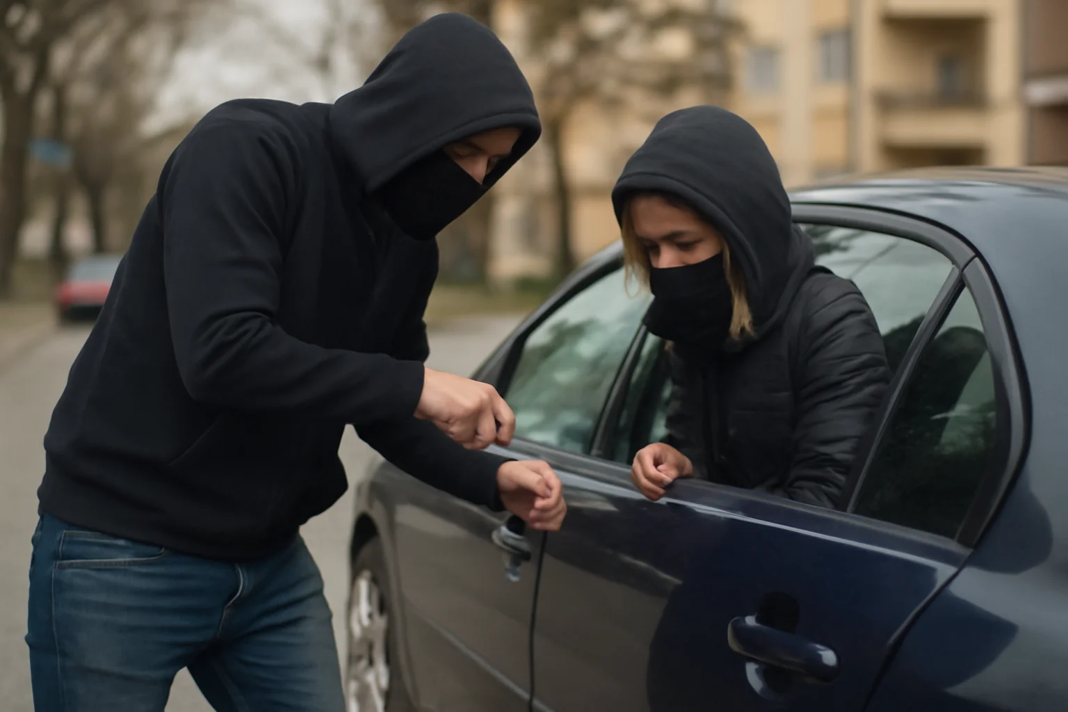 Tentativă de furt dintr-un autoturism semnalată în Baia Mare