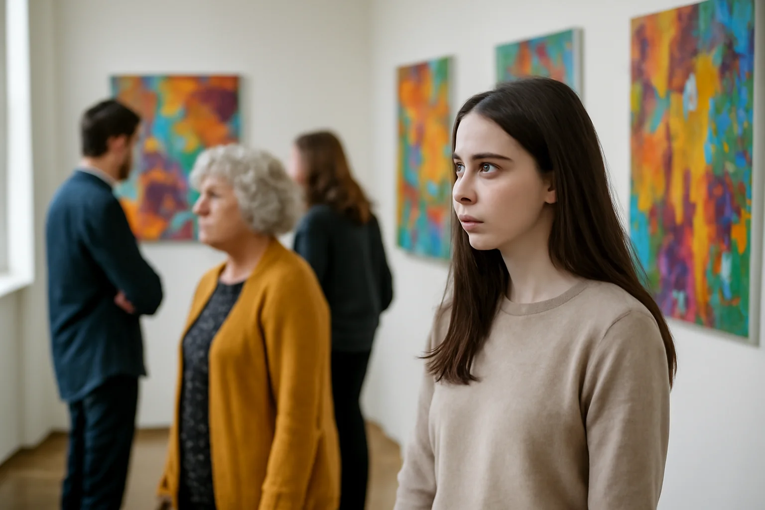 Tineri artiști din Târgu Lăpuș la expoziție