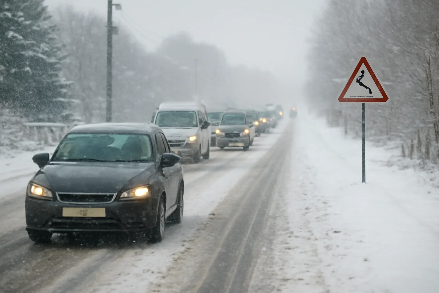 Trafic rutier în regim de iarnă la Baia Mare și pe drumurile din Maramureș