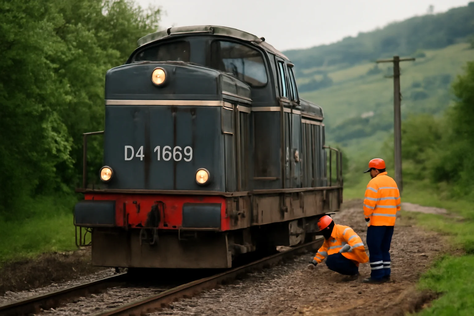 Trafic rutier restricționat pe DJ186D la Slătioara, lângă Baia Mare, pentru lucrări urgente